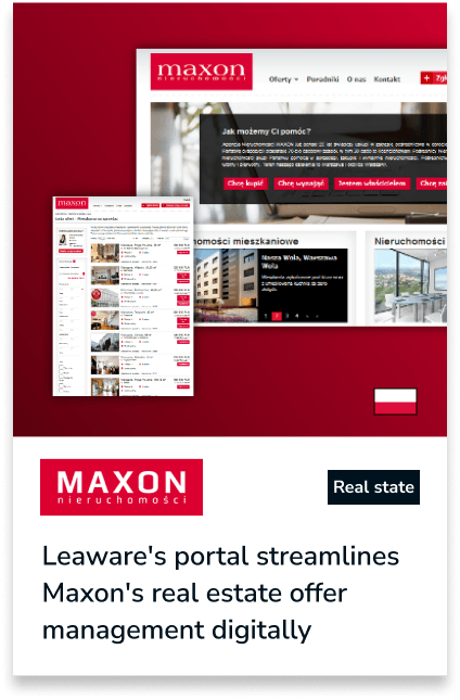 Maxon digital portal: faster property listing management