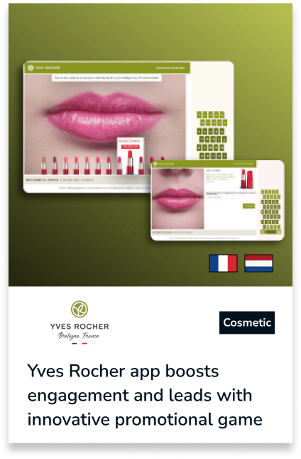 Yves Rocher mobile app: a game that increased leads by 20%