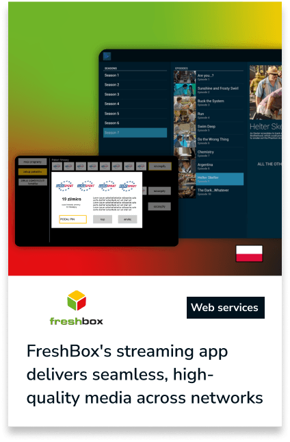 Unlimited streaming for FreshBox