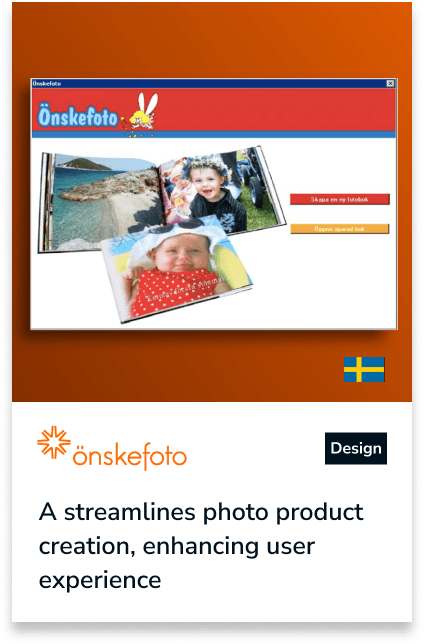 Önskefoto: simpler photo products and over 1 million downloads