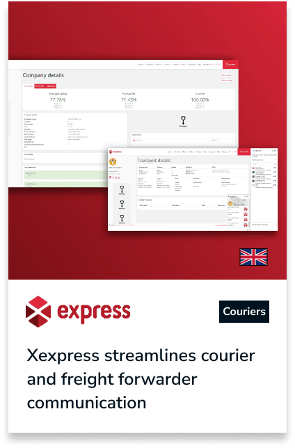 Xexpress: One channel for couriers and freight forwarders