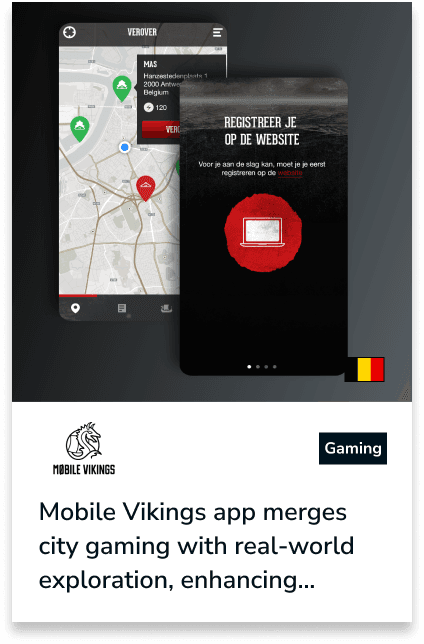Mobile Vikings: an urban game that connects worlds