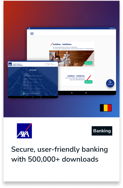 AXA Broker App: secure banking in your pocket