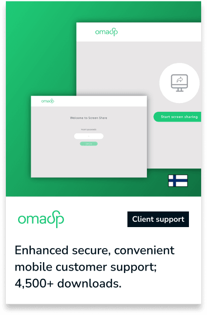 OmaSp HelpCenter: mobile customer support