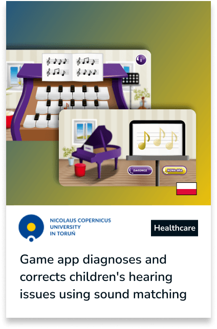 Musical Memory: a game that supports hearing assessment in children