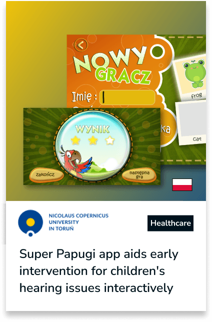 Super Papugi — play that supports children’s hearing