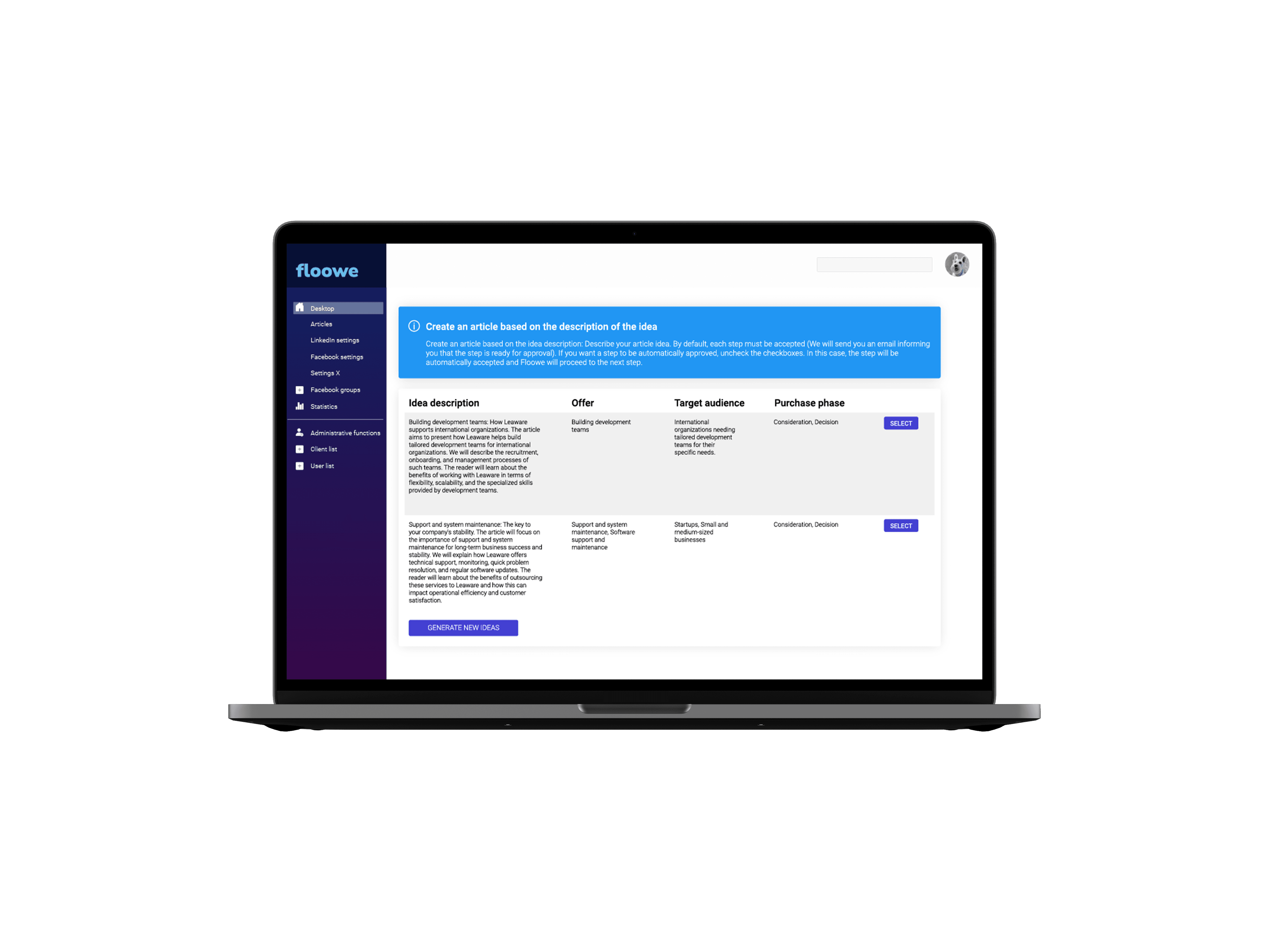Floowe: AI, które automatyzuje content i obniża koszty
