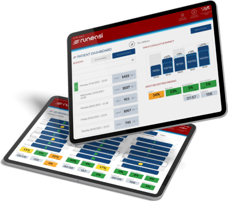 Runeasi: real-time running biomechanics