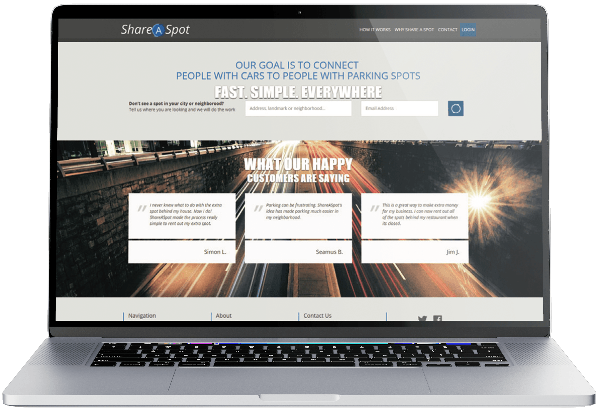 Share a Spot: stress-free parking