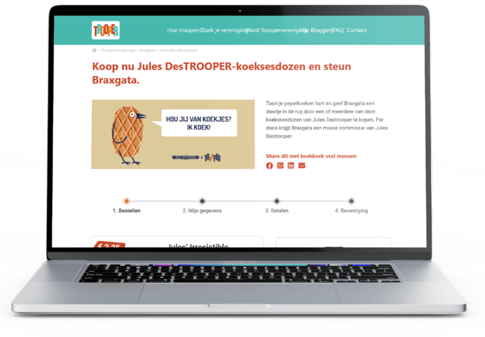 Trooper: shopping that helps