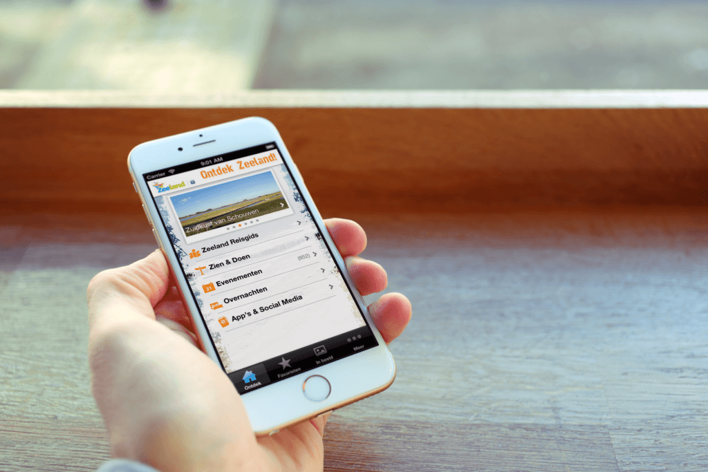 Zeeland-ontdek: a digital gateway to Zeeland